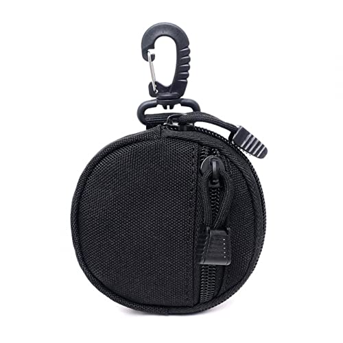 DONGKER Hunde Leckerli Tasche, Molle Taktische Kompakte Taschen, Tragbare Futterbeutel mit Karabiner für Haustier Reisen, Spaziergang, Outdoor-Gebrauch von DONGKER