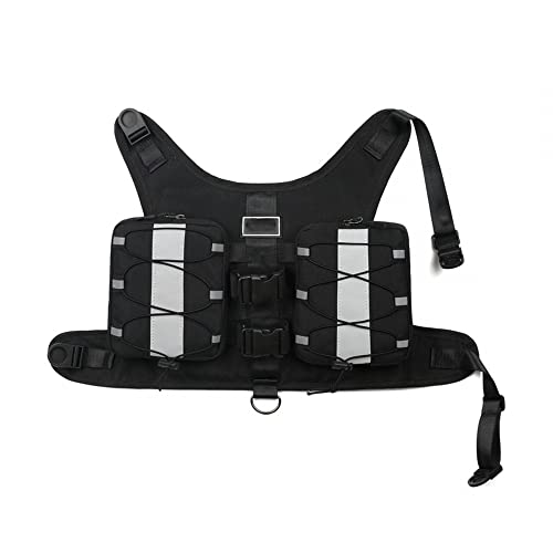 DONGKER Hunderucksack, Reflektierende Hunde Satteltasche,Verstellbare Taktische Hundegeschirr mit Seitentaschen für Kleine, Mittelgroße und Große Hunde DONGKER Hunderucksack, Reflektierende Hunde Satteltasche,Verstellbare Taktische Hundegeschirr mit Seitentaschen für Kleine, Mittelgroße und Große Hunde von DONGKER