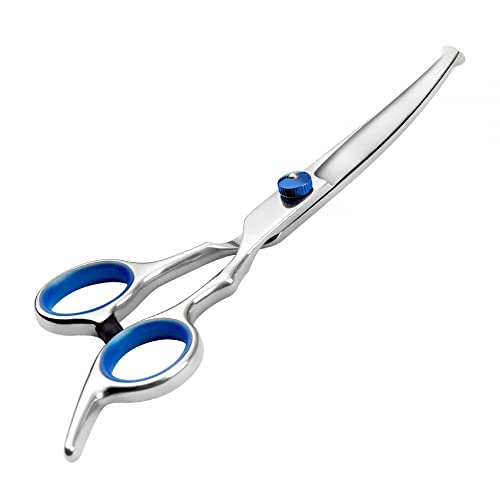 DONGKER Hundeschere, 6,7 Zoll Premium Fellschere Pfotenschere mit Runder Sicherheitsspitze Edelstahl Effilierschere Gebogene/Gerade Haarschere für Hunde Katzen Fellpflege DONGKER Hundeschere, 6,7 Zoll Premium Fellschere Pfotenschere mit Runder Sicherheitsspitze Edelstahl Effilierschere Gebogene/Gerade Haarschere für Hunde Katzen Fellpflege von DONGKER