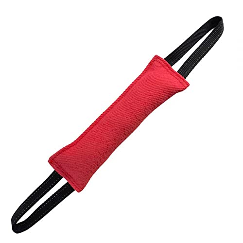 DONGKER Beisswurst für Hunde, 30cm Hundebiss Schlepper Spielzeug Mit Zwei Schlaufen, Tauziehen und Zerrspiele für Training IGP IPO Obiedence von DONGKER