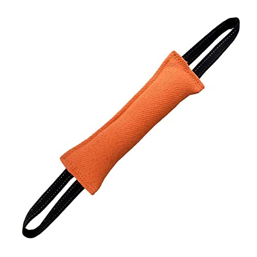 DONGKER Beisswurst für Hunde, 30cm Hundebiss Schlepper Spielzeug Mit Zwei Schlaufen, Tauziehen und Zerrspiele für Training IGP IPO Obiedence von DONGKER