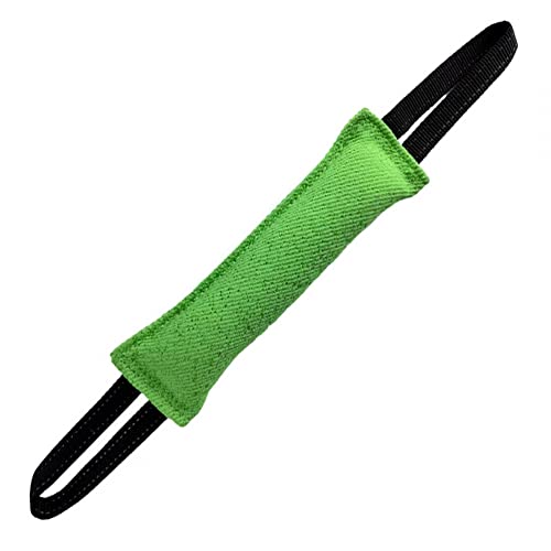 DONGKER Beisswurst für Hunde, 30cm Hundebiss Schlepper Spielzeug mit Zwei Schlaufen, Tauziehen und Zerrspiele für Hunde Training Hunde IGP IPO Obiedence DONGKER Beisswurst für Hunde, 30cm Hundebiss Schlepper Spielzeug mit Zwei Schlaufen, Tauziehen und Zerrspiele für Hunde Training Hunde IGP IPO Obiedence von DONGKER