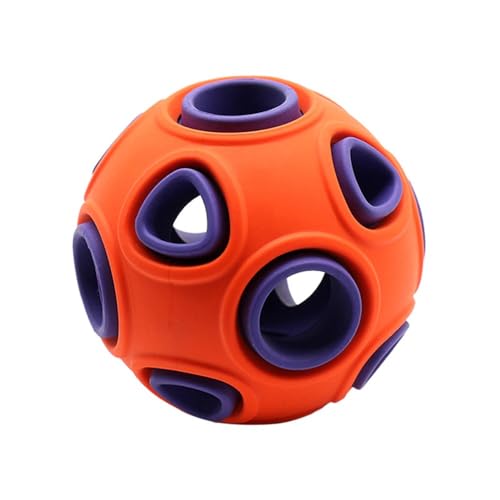 DONGKER Hundespielzeug Ball, Interaktives Hundeball mit Glöck/Licht, 4/8 cm Durchmesser, Hundespielzeugball für kleine mittlere große Hunde Katzen DONGKER Hundespielzeug Ball, Interaktives Hundeball mit Glöck/Licht, 4/8 cm Durchmesser, Hundespielzeugball für kleine mittlere große Hunde Katzen von DONGKER