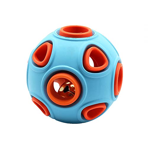 DONGKER Hundespielzeug Ball, Interaktives Quietschendes Hundeball mit Licht, 4/8 cm Durchmesser, Hundespielzeugball Ballspielzeug für kleine mittlere große Hunde Katzen von DONGKER