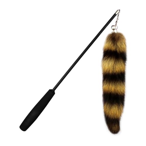 DONGKER Katzenspielzeug, Interaktives Katzenangel mit Federn und Glocke, Intelligenz Katze Spielzeug Stab mit ergonomischem Holzgriff für Kätzchen und Katzen DONGKER Katzenspielzeug, Interaktives Katzenangel mit Federn und Glocke, Intelligenz Katze Spielzeug Stab mit ergonomischem Holzgriff für Kätzchen und Katzen von DONGKER