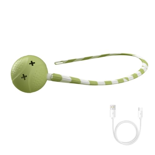 DONGKER Katzenspielzeug Elektrisch mit LED Licht, Intelligentes Rollen Katzenball, USB Wiederaufladbarer Selbstdrehender Katzenspielzeug Ball DONGKER Katzenspielzeug Elektrisch mit LED Licht, Intelligentes Rollen Katzenball, USB Wiederaufladbarer Selbstdrehender Katzenspielzeug Ball von DONGKER
