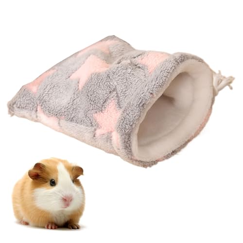 DONGKER Meerschweinchen Haus, Hamster Versteck Bett Betthöhle, 18x16 cm, Warm Kleine Tier Plüsch Höhle Kuschelbett für Kurzkopfgleitbeutler, Hamster, Ratten, Eichhörnchen DONGKER Meerschweinchen Haus, Hamster Versteck Bett Betthöhle, 18x16 cm, Warm Kleine Tier Plüsch Höhle Kuschelbett für Kurzkopfgleitbeutler, Hamster, Ratten, Eichhörnchen von DONGKER