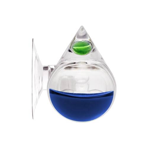 DONGKER Mini Aquarium CO2-Monitor, 1 Stück Acryl CO2 Tester, Aquarium CO2 Test Drop Checker für Aquarien Gepflanzte Fisch Tank (Keine Indikatorlösung) von DONGKER