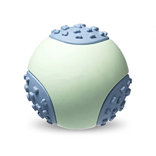 DONGKER Quietschende Hundebälle, Gummi Hundespielzeug Ball, φ 6,4cm, Interaktives Kauspielzeug Bälle mit Zahnpflege-Funktion für Hunde zur Linderung von Juckreiz und zur Reinigung des Mauls DONGKER Quietschende Hundebälle, Gummi Hundespielzeug Ball, φ 6,4cm, Interaktives Kauspielzeug Bälle mit Zahnpflege-Funktion für Hunde zur Linderung von Juckreiz und zur Reinigung des Mauls von DONGKER