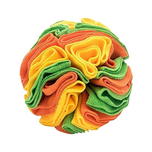 DONGKER Schnüffelball Hunde, Interaktives Schnüffelspielzeug, φ 15cm/20cm, Waschbar Hundespielzeug Intelligenzspielzeug für Kleine Mittelgroße Hunde Haustier DONGKER Schnüffelball Hunde, Interaktives Schnüffelspielzeug, φ 15cm/20cm, Waschbar Hundespielzeug Intelligenzspielzeug für Kleine Mittelgroße Hunde Haustier von DONGKER