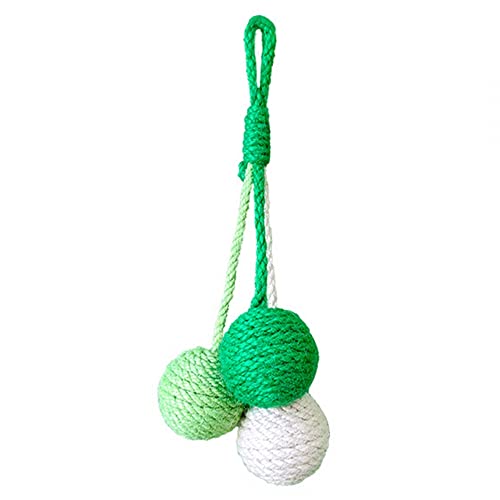 DONGKER Katze Sisal Ball, Interaktives Katzenspielzeug Sisalball, Interaktiver Kätzchen Bälle Kratzball Spielzeug für Haustier Katzen Spielen DONGKER Katze Sisal Ball, Interaktives Katzenspielzeug Sisalball, Interaktiver Kätzchen Bälle Kratzball Spielzeug für Haustier Katzen Spielen von DONGKER