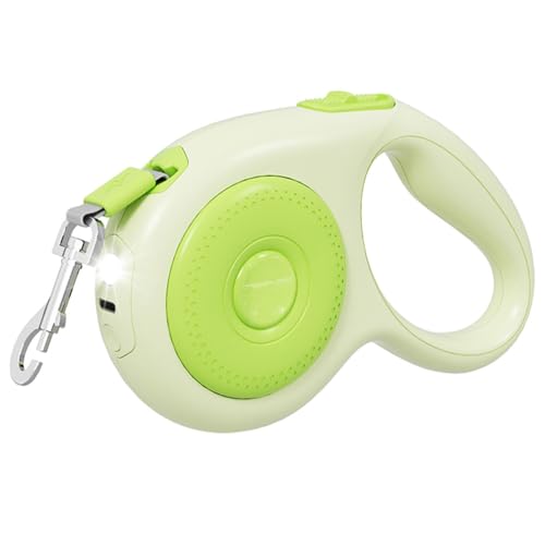 Einziehbar Hundeleine, 16 Fuß Rollleinen für Hunde mit LED-Licht, 360° Verwicklungsfreie Leine Hund mit Anti-Rutsch Griff für kleine/mittelgroße Hunde bis 50 kg Einziehbar Hundeleine, 16 Fuß Rollleinen für Hunde mit LED-Licht, 360° Verwicklungsfreie Leine Hund mit Anti-Rutsch Griff für kleine/mittelgroße Hunde bis 50 kg von DONGKER
