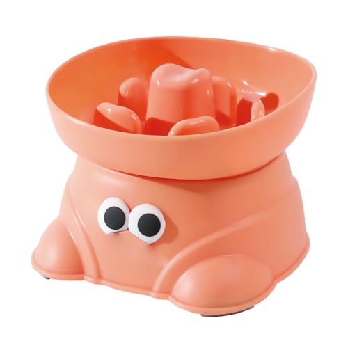 Futternapf Katze/Hunde, Erhöhter Fressnäpfe mit Neigungswinkel Design, Haustiere Futterschüssel Slow-Feeder mit Anti-Rutsch Streifen zur schützt die Wirbelsäule des Haustiers Futternapf Katze/Hunde, Erhöhter Fressnäpfe mit Neigungswinkel Design, Haustiere Futterschüssel Slow-Feeder mit Anti-Rutsch Streifen zur schützt die Wirbelsäule des Haustiers von DONGKER