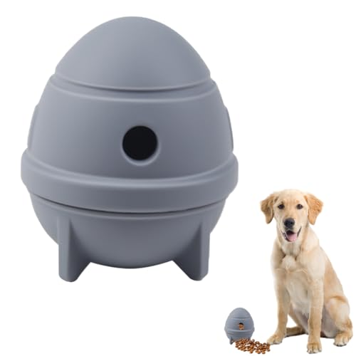 Leckerli-Hundespielzeug, Silikon Futterspielzeug für Hunde, Leckerli-Spender mit abnehmbarem Deckel für Verschiedene Snacks bis 1,5 cm Durchmesser Leckerli-Hundespielzeug, Silikon Futterspielzeug für Hunde, Leckerli-Spender mit abnehmbarem Deckel für Verschiedene Snacks bis 1,5 cm Durchmesser von DONGKER