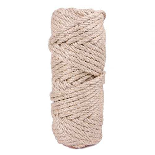 DONGKER Natur Sisal Seil für Katzen, Stark Sisalseil für Kratzbaum, 4mm x 10/30/50 m Lange, Sisal Kratzbaum Ersatz für KatzenKratzbaum, Kratzseil, Haushalt, Garten, DIY, Dekoration DONGKER Natur Sisal Seil für Katzen, Stark Sisalseil für Kratzbaum, 4mm x 10/30/50 m Lange, Sisal Kratzbaum Ersatz für KatzenKratzbaum, Kratzseil, Haushalt, Garten, DIY, Dekoration von DONGKER