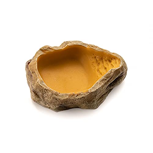 Wasserschale, Wassernapf für Reptilien Frösche, Water Dish im Simulationsharz, Lange 10/15,5/20,5/28 cm, Badeschale für Eidechse, Schlange, Frosch, Skorpion, Bartagamen Wasserschale, Wassernapf für Reptilien Frösche, Water Dish im Simulationsharz, Lange 10/15,5/20,5/28 cm, Badeschale für Eidechse, Schlange, Frosch, Skorpion, Bartagamen von DONGKER