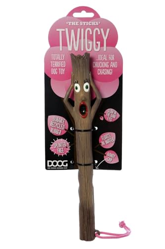 DOOG Hundespielzeug Stock Verschiedene Motive, Motiv:Mrs. Stick Twiggy von DOOG