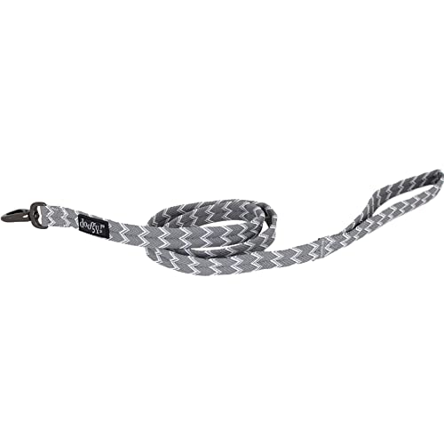 DOOGY CLASSIC Brasil Leine 1,2 m x 20 mm, Grau von DOOGY CLASSIC