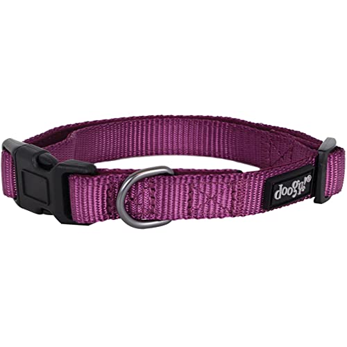 DOOGY CLASSIC Halskette Classica, Violett, TXS 23-32 cm x 16 mm von DOOGY CLASSIC