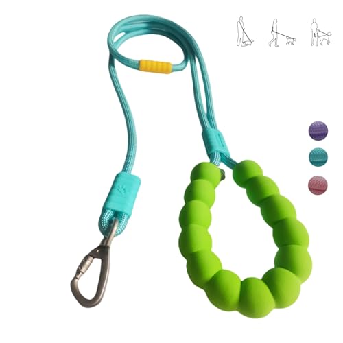 Hundeleine, verstellbare Bungee-Taille und Crossbody-Leine mit bequemem Griff, strapazierfähiges Nylonseil für kleine bis große Hunde, Sicherheitsverschluss zum Laufen, Wandern, Spazierengehen, Grün Hundeleine, verstellbare Bungee-Taille und Crossbody-Leine mit bequemem Griff, strapazierfähiges Nylonseil für kleine bis große Hunde, Sicherheitsverschluss zum Laufen, Wandern, Spazierengehen, Grün von DOOMANLOAD