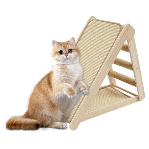 Katzenkratzbrett, Faltbares Kratzbrett für Katzen, 60x30x52cm Kratzbrett Katze,3 In 1 Abriebfestes Katzenkratzbret, Bodenstehendes Katzenkratzbrett Katzenkratzbrett, Faltbares Kratzbrett für Katzen, 60x30x52cm Kratzbrett Katze,3 In 1 Abriebfestes Katzenkratzbret, Bodenstehendes Katzenkratzbrett von DOPBENT