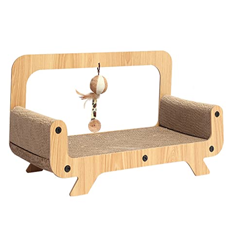 Cat Scratcher Sofa Pad Kratzbrett Interaktives Spielspielzeug Schleifkrallen Wellpappenkissen Kratzbett Haustierzubehör,A Cat Scratcher Sofa Pad Kratzbrett Interaktives Spielspielzeug Schleifkrallen Wellpappenkissen Kratzbett Haustierzubehör,A von DOPORA