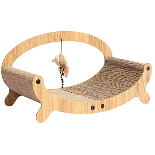 Cat Scratcher Sofa Pad Kratzbrett Interaktives Spielspielzeug Schleifkrallen Wellpappenkissen Kratzbett Haustierzubehör,B Cat Scratcher Sofa Pad Kratzbrett Interaktives Spielspielzeug Schleifkrallen Wellpappenkissen Kratzbett Haustierzubehör,B von DOPORA