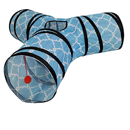 Cat Tunnels Tube Katzenspielzeug, Cat Tunnel Bed Pop-Up Collapsible Pet Tube Interaktives Spielspielzeug Mit Ball, Cat Tunnels Für Indoor-Katzen,L Cat Tunnels Tube Katzenspielzeug, Cat Tunnel Bed Pop-Up Collapsible Pet Tube Interaktives Spielspielzeug Mit Ball, Cat Tunnels Für Indoor-Katzen,L von DOPORA