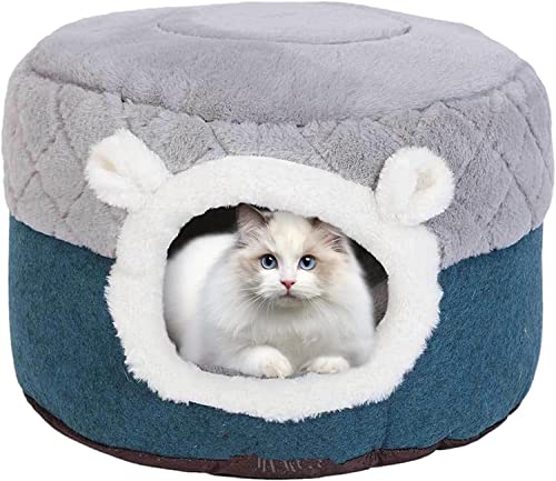 Haustier-Höhlenbett | Geräumige Katzenzelte Für Hauskatzen, Waschbar – Haustierbett 2 in 1, Gestepptes, Warmes Katzenhaus, Zerlegbar,M Haustier-Höhlenbett | Geräumige Katzenzelte Für Hauskatzen, Waschbar – Haustierbett 2 in 1, Gestepptes, Warmes Katzenhaus, Zerlegbar,M von DOPORA