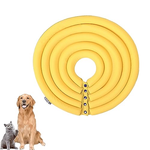 Haustierhalsband, Hund Elizabeth Chirurgisches Erholungshalsband, Leichte Schildabdeckung, Anti-Biss-Halsschlaufe, Fellpflegehalsband Für Hunde Und Katzen,F,S Haustierhalsband, Hund Elizabeth Chirurgisches Erholungshalsband, Leichte Schildabdeckung, Anti-Biss-Halsschlaufe, Fellpflegehalsband Für Hunde Und Katzen,F,S von DOPORA