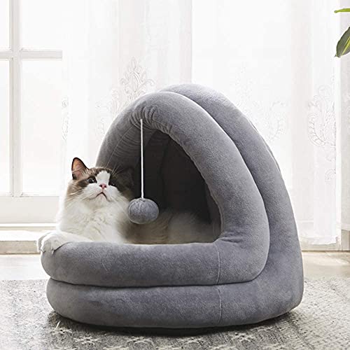 Haustierzelt, Höhlenbett Für Katzen, Kleine Hunde, 2-In-1-Katzenzelt, Kätzchenbett, Katzenhütte Mit Herausnehmbarem, Waschbarem Katzenbett Für Drinnen Und Draußen,M Haustierzelt, Höhlenbett Für Katzen, Kleine Hunde, 2-In-1-Katzenzelt, Kätzchenbett, Katzenhütte Mit Herausnehmbarem, Waschbarem Katzenbett Für Drinnen Und Draußen,M von DOPORA
