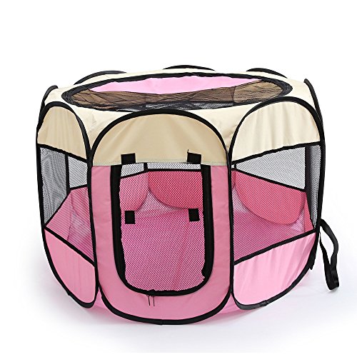 Hund Laufgitter Tragbarer Haustier Laufgitter Faltbares Welpen-Spielzelt Geeignet Für Innen- Und Außenbereich,E,L Hund Laufgitter Tragbarer Haustier Laufgitter Faltbares Welpen-Spielzelt Geeignet Für Innen- Und Außenbereich,E,L von DOPORA