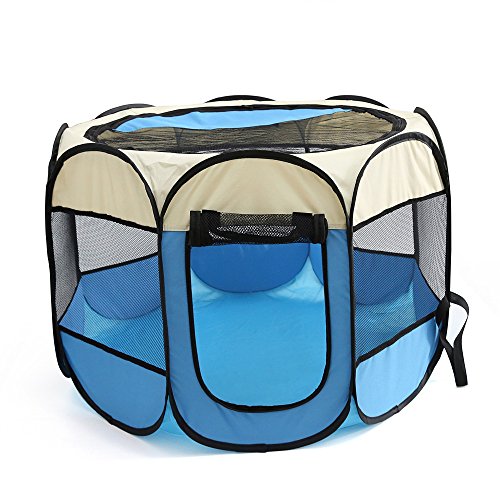 Hund Laufgitter Tragbarer Haustier Laufgitter Faltbares Welpen-Spielzelt Geeignet Für Innen- Und Außenbereich,G,M Hund Laufgitter Tragbarer Haustier Laufgitter Faltbares Welpen-Spielzelt Geeignet Für Innen- Und Außenbereich,G,M von DOPORA