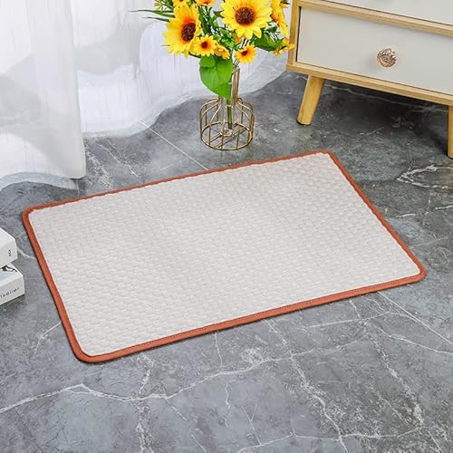 Hundekühlmatte Waschbar Eisseide Faltbar Kühlung Hundebett Katzenkühlmatte Sommerbett Kühlunterlage Braun, XS Hundekühlmatte Waschbar Eisseide Faltbar Kühlung Hundebett Katzenkühlmatte Sommerbett Kühlunterlage Braun, XS von DOPORA