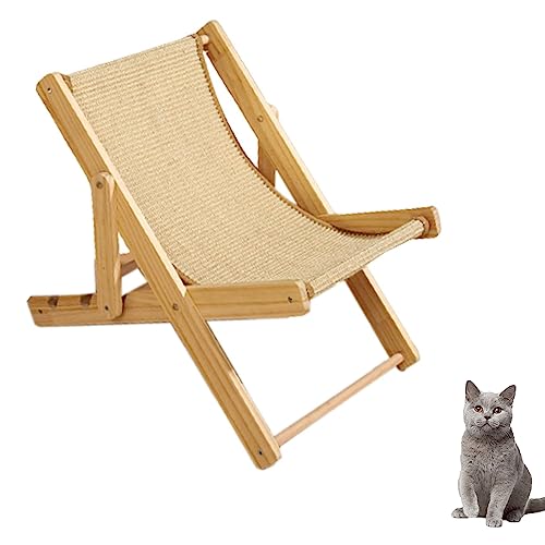 Katzen-Hochbett, Katzenbett, Hängematte, Tragkraft: 10 Kg, Groß, Bodenstehend, Ruhender Katzen-Loungesessel, Haustierbett Für Kaninchen, Katzen, Welpen, Kleine Hunde Im Innenbereich,B Katzen-Hochbett, Katzenbett, Hängematte, Tragkraft: 10 Kg, Groß, Bodenstehend, Ruhender Katzen-Loungesessel, Haustierbett Für Kaninchen, Katzen, Welpen, Kleine Hunde Im Innenbereich,B von DOPORA