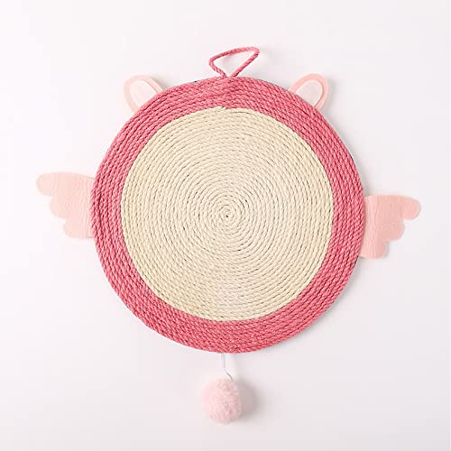 Katzen-Kratzunterlage, Hochwertiger Sisal-Mattenstoff Mit Katzenminze, Wandbehang-Kratzunterlage Für Katzen Und Kätzchen Im Innenbereich, Schützt Möbel Vor Kratzern Durch Katzen,D Katzen-Kratzunterlage, Hochwertiger Sisal-Mattenstoff Mit Katzenminze, Wandbehang-Kratzunterlage Für Katzen Und Kätzchen Im Innenbereich, Schützt Möbel Vor Kratzern Durch Katzen,D von DOPORA