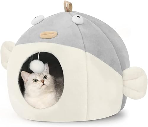 Katzenbett Für Hauskatzen, Weiches Premium-Haustierbett, Keine Verformung, rutschfeste Unterseite, Tolle Mittlere Katzenhäuser Für Hauskatzen, Geräumiges Katzenzelt Für Hauskatzen,S Katzenbett Für Hauskatzen, Weiches Premium-Haustierbett, Keine Verformung, rutschfeste Unterseite, Tolle Mittlere Katzenhäuser Für Hauskatzen, Geräumiges Katzenzelt Für Hauskatzen,S von DOPORA