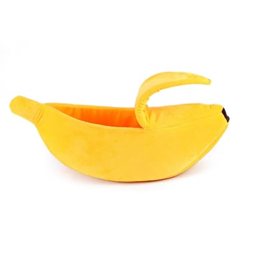 Katzenhöhlen-Bettzelt Für Kleine Bis Mittelgroße Katzen Im Innenbereich, Weiches Haustierhaus, Niedliche Bananenform, Heimdekoration, Selbstwärmendes Katzenbett-Höhlenzelt,L Katzenhöhlen-Bettzelt Für Kleine Bis Mittelgroße Katzen Im Innenbereich, Weiches Haustierhaus, Niedliche Bananenform, Heimdekoration, Selbstwärmendes Katzenbett-Höhlenzelt,L von DOPORA