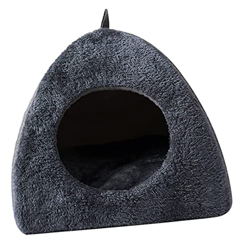 Katzennest, Filz, Katzenhöhle, Wintermatte, Plüsch, Kätzchen, Liege, Haustierbett, Katzenzubehör, Haustiereingangsbett, Haustier-Katzenhaus,B,L von DOPORA