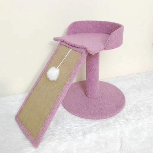 Kratzbaum Für Wohnungskatzen, Modernes Katzenspielzeug Mit Sisaloberflächen, Multifunktionaler Katzenturm Mit Plüschbetten,A Kratzbaum Für Wohnungskatzen, Modernes Katzenspielzeug Mit Sisaloberflächen, Multifunktionaler Katzenturm Mit Plüschbetten,A von DOPORA