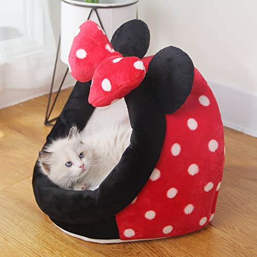 Süßes Katzenbett – Gemütliches Katzenhaus Für Hauskatzen – Weiches Katzenhöhlenbett Für Kleine Und Mittlere Katzen,A,M Süßes Katzenbett – Gemütliches Katzenhaus Für Hauskatzen – Weiches Katzenhöhlenbett Für Kleine Und Mittlere Katzen,A,M von DOPORA