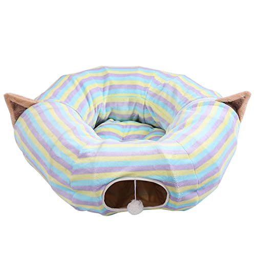 Zusammenklappbare Katzentunnel Für Den Innenbereich, Schöne Plüschkätzchen, Große Tunnelröhre, Kleines Haustier, Crinkle-Papier Im Inneren, Spielzeug Mit Bällen,L Zusammenklappbare Katzentunnel Für Den Innenbereich, Schöne Plüschkätzchen, Große Tunnelröhre, Kleines Haustier, Crinkle-Papier Im Inneren, Spielzeug Mit Bällen,L von DOPORA