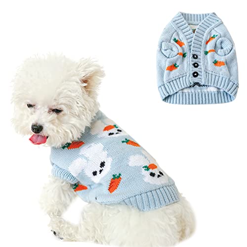 Hundepullover, warme Haustier-Strickwaren, Winter-Hundebekleidung, gestrickte Herbst-Winter-Outfits für Jungen und Mädchen von DORA BRIDAL