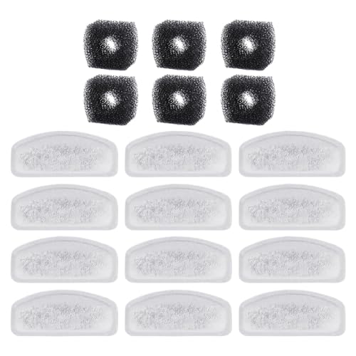 18 Pack Cats Fountains Filterhundwasserspender Guter Wasserspender Für Katzen Die Brunnen Trinken von DOSERTY