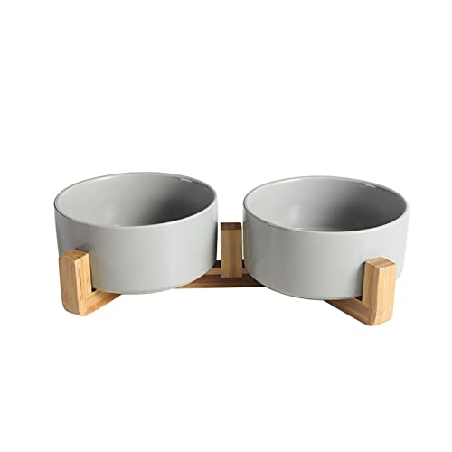 CeramicDog Schüssel mit Ständer Dessertschale Keramik Salatschale Obstschale mit Ständer Keramik Katzennapf mit Ständer Catfeeder Obstschale mit Ständer CeramicDog Schüssel mit Ständer Dessertschale Keramik Salatschale Obstschale mit Ständer Keramik Katzennapf mit Ständer Catfeeder Obstschale mit Ständer von DOSERTY