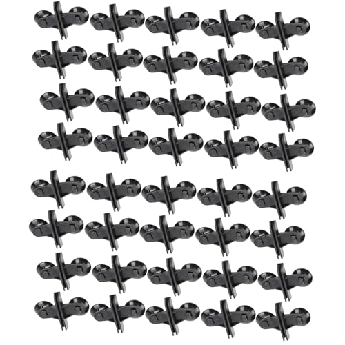 DOSERTY Aquarium-Trennwand-Clips, Trennwand, Blatthalter, strapazierfähig, PVC-Saugnapfhalter für Glastank-Trennung DOSERTY Aquarium-Trennwand-Clips, Trennwand, Blatthalter, strapazierfähig, PVC-Saugnapfhalter für Glastank-Trennung von DOSERTY