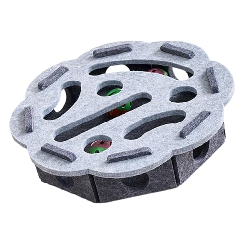 DOSERTY Katzen Puzzle Box Spielzeug Indoor Entertainment Bereichernde Lösung stimuliert natürliches Graben und Verhalten Interaktion Puzzle Spielzeug DOSERTY Katzen Puzzle Box Spielzeug Indoor Entertainment Bereichernde Lösung stimuliert natürliches Graben und Verhalten Interaktion Puzzle Spielzeug von DOSERTY