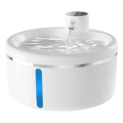 DOSERTY Katzen Wasserspender Stumm Arbeiten Automatische Haustierbrunnen Hunde Wasserer Für Innenhaut Haustier Leicht Zu Reinigen Gesunde Trinken von DOSERTY