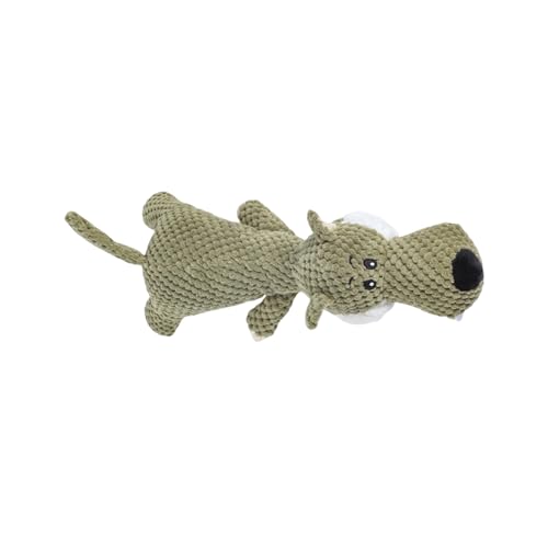 DOSERTY Plüschtier Hund Kauspielzeug Quietschendes Hundezahnspielzeug für Langeweile Linderung und Zahnfleisch Massage Outdoor Apportierspiel für Haustier Hund Plüschspielzeug mit Quietscher DOSERTY Plüschtier Hund Kauspielzeug Quietschendes Hundezahnspielzeug für Langeweile Linderung und Zahnfleisch Massage Outdoor Apportierspiel für Haustier Hund Plüschspielzeug mit Quietscher von DOSERTY