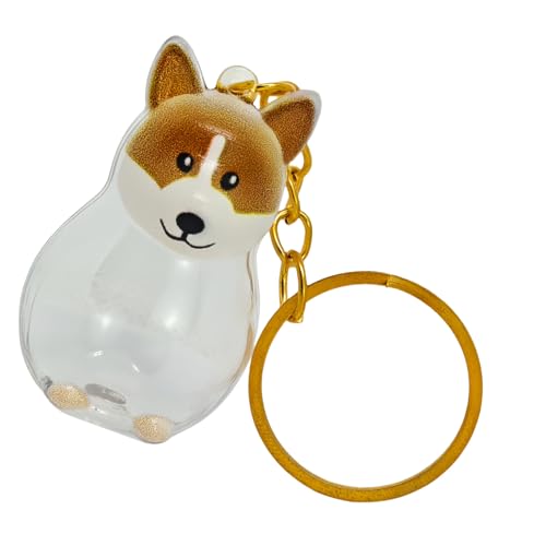 DOSERTY Schlüsselanhänger mit Tierhaaren, für Hundeliebhaber, Pelze, Sammlerbox, Schmuck, geliebte Haustiertasche, Charm, Harz, Hundehaar, Gedenk-Schlüsselanhänger DOSERTY Schlüsselanhänger mit Tierhaaren, für Hundeliebhaber, Pelze, Sammlerbox, Schmuck, geliebte Haustiertasche, Charm, Harz, Hundehaar, Gedenk-Schlüsselanhänger von DOSERTY